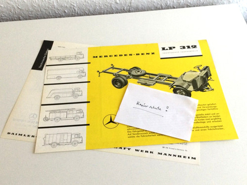 Mercedes benz 312 - lp,