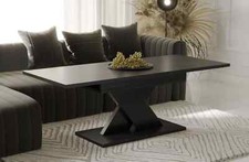 SONDERANGEBOT Couchtisch ILO 110-140 cm Beton Dunkel ausziehbar erweiterbar