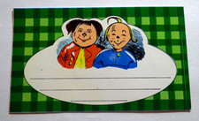 Kinder-Schokolade Ferrero Sammelbild Max und Moritz 1980 Kinderschokolade