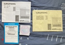 Bedienungsanleitung für Grundig Autoradio WKC 1440 VD / WKC 1401 (ca 1995)