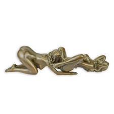 Erotische Bronzefigur