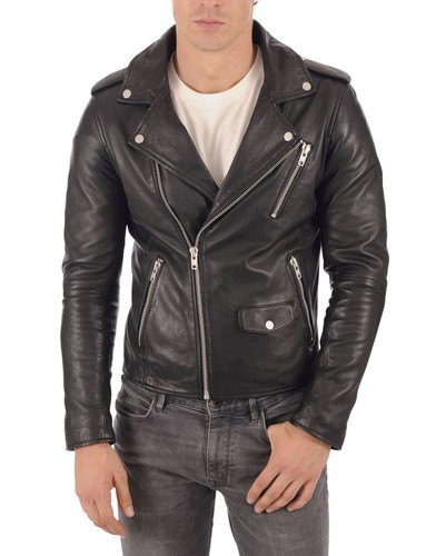 Echt lederjacke für herren - lederjacke,