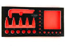 KS TOOLS 1/3 Schaumstoffeinlage für 1/4" + 1/2"  TORX Werkzeugwagen Einlage Leer