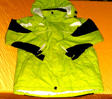 ALIVE grüne Jacke + Eulen-Strickmütze, Mädchen/Jungen 122/128 Tolles SET im GRÜN