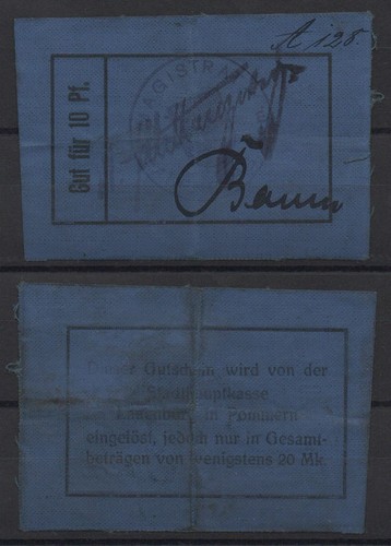30808 notgeld lauenburg - [30808],