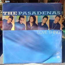 2 DISCS 12" MIX 45 RUNDEN THE PASADENAS: LOVE THING (655937 6) TRIBUTE (651594 6)