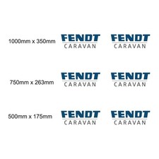 Fendt Wohnwagen Aufkleber Set