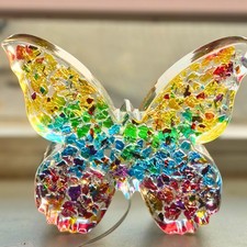 Handgefertigte Tischlampe Aus