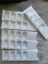 6 PILLEN DOSEN °° Morgen Mittag Abend Nacht   °° Medikamente °° Box ° Pillendose