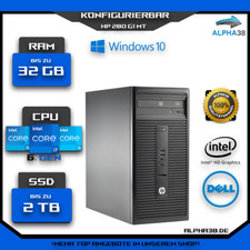 HP 280 G1 MT Windows 10 PRO Computer ?Konfigurierbar Intel i7 1 TB SSD 16GB RAM