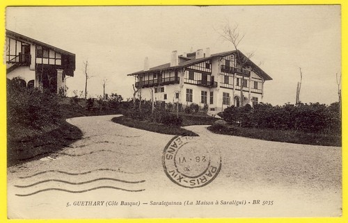 Cpa guethary baskische - -, (baskische