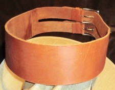 Old West Gürtel 4mm Leder Gr