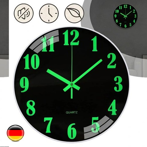 Beleuchtet wanduhr ohne - beleuchtet,