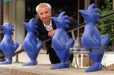 Peter Gaymann Blaues Huhn