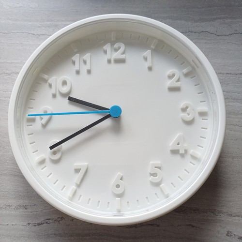 Ikea stomma wanduhr weiß - stomma,