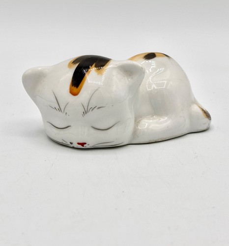 Vintage porzellan katze - vintage,