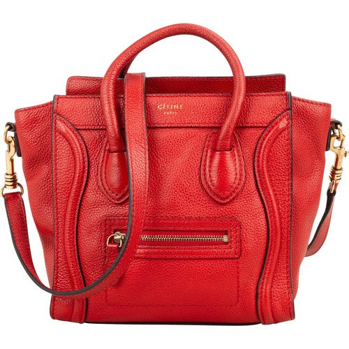 Céline red grained - red,