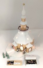 Erzgebirge Lichterhaus Bergkirche Beleuchtung Weihnacht Dekoration Sternensinger