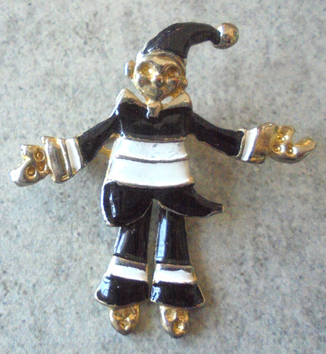 Bewegliche brosche schmuck - bewegliche,