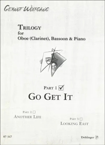 Trilogy for oboe - for, (clar)