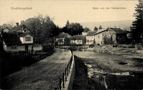 Stadtlengsfeld der rhön - ak,