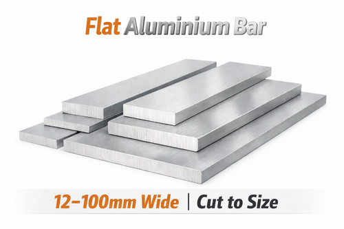 Aluminium flachleiste - aluminium,