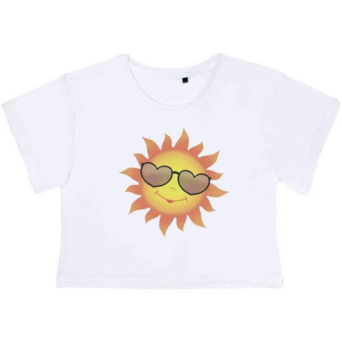 Happy sun with - "happy, sunglasses"