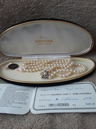 Vintage mallorca perlenkette - vintage,