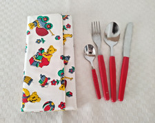 DDR Kinderbesteck Rot  mit