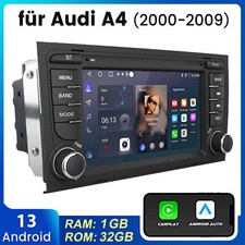 Für Audi A4 8E 8H B6 B7 2000-2009 Android 13 Autoradio GPS Navi WIFI BT Carplay