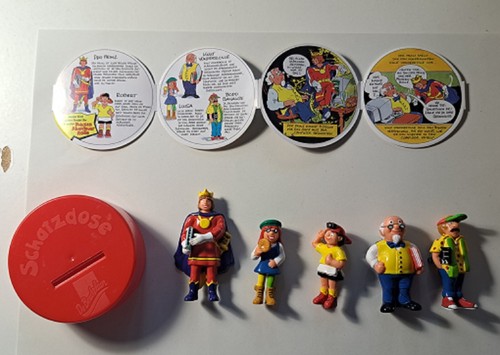 Werbecomic figuren 1 - +, 5