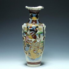 Handbemalte Keramikvase