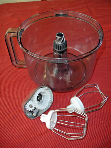 Rührschüssel mit quirler - mit, 2