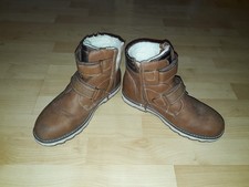 Auflösung Damen schuhe gefütterte Winter Stiefel Herbst braun Kunstleder 40