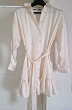 Zara Satin Blusenkleid elegant