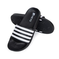 Herren Badelatschen Damen Badeschuhe Hauschuhe Pantoletten Badeschlappen