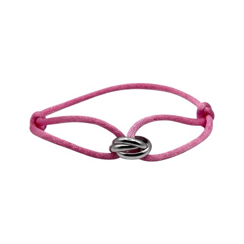 Trinity kordelarmband silber - trinity,