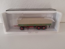 MINICHAMPS 1:43 Lkw Kässbohrer 3-Achs-Pritschenanhänger  "Wandt Spedition"