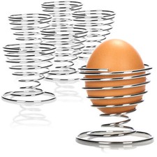 Eierbecher aus verchromten - 6x,