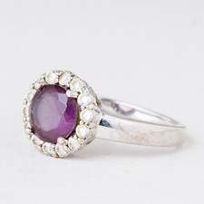 Ring Lila Stein 4,78 g 925er