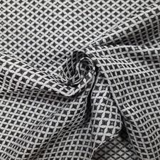 Jacquard Stoff mit geometrischem Muster, Kleiderstoff, Meterware, 0,5 m