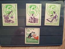 Streichholzetiketten DDR  kpl.