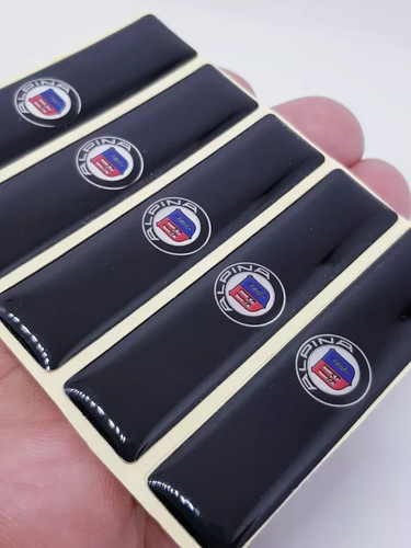 Alpina logo aufkleber gel - logo,