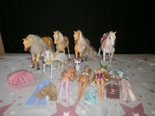 Barbie Konvolut Pferde Puppen Zubehör Mattel