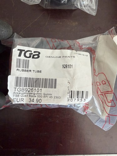 Tgb926101 ansaugstutzengummi - tgb926101,
