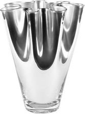 Glas Vase, ca. 26,5cm groß