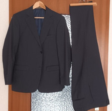 Herrenanzug Montego Nadelstreifen schwarz Gr.24 . edel