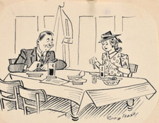 At Dining Table, Hugo Frank