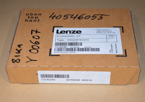 Lenze e82zafsc010 standard - e82zafsc010, pt