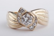 Brillant Diamant Design Ring